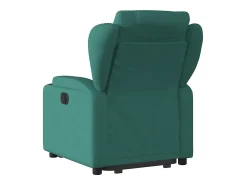Poltrona| Poltrona elétrica reclinável/elevatória tecido verde-escuro SHL457378 Verde pinho