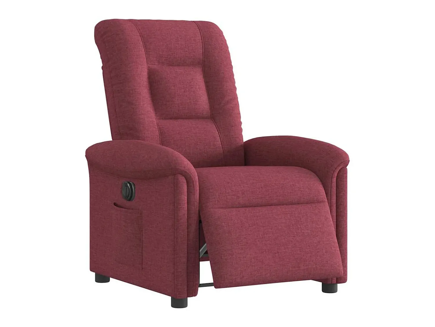 Poltrona elétrica reclinável tecido tinto SHL600653^ Poltrona