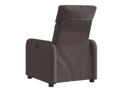 Poltrona elétrica reclinável tecido -escuro SHL255450^ Poltrona