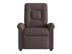 Poltrona elétrica reclinável tecido -escuro SHL855089^ Poltrona