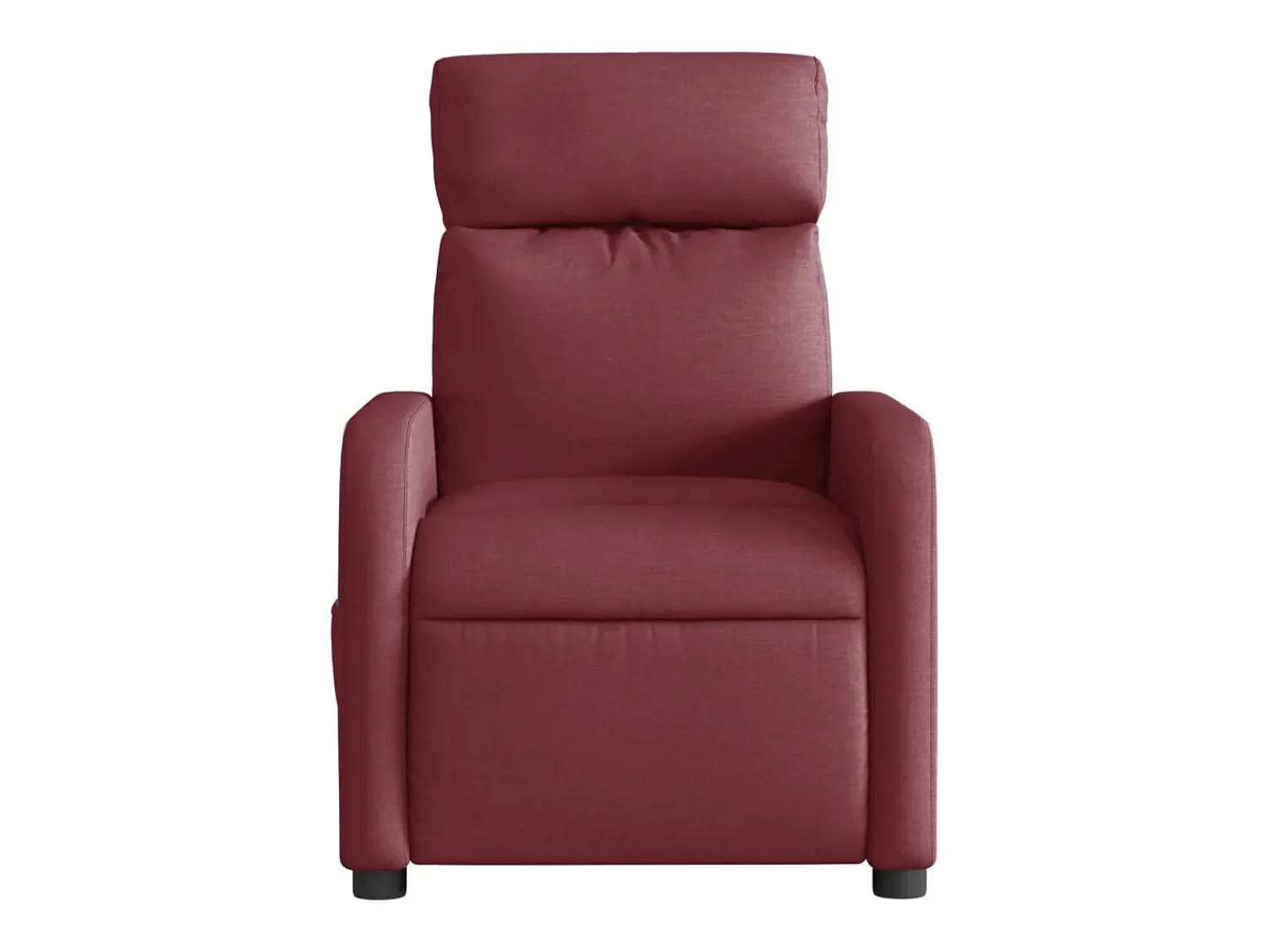 Poltrona| Poltrona elétrica reclinável tecido tinto SHL733621 Vermelho