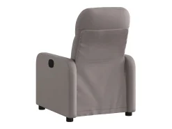 Poltrona elétrica reclinável tecido cinzento-acastanhado SHL849398^ Poltrona
