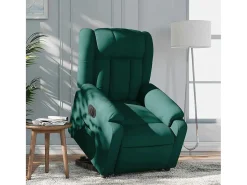 Poltrona* Poltrona elétrica reclinável/elevatória tecido verde-escuro SHL131389 Verde pinho
