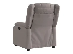 Poltrona* Poltrona elétrica reclinável tecido cinzento-acastanhado SHL134397 Taupe