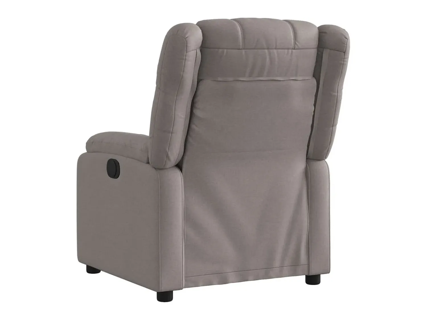 Poltrona* Poltrona elétrica reclinável tecido cinzento-acastanhado SHL134397 Taupe