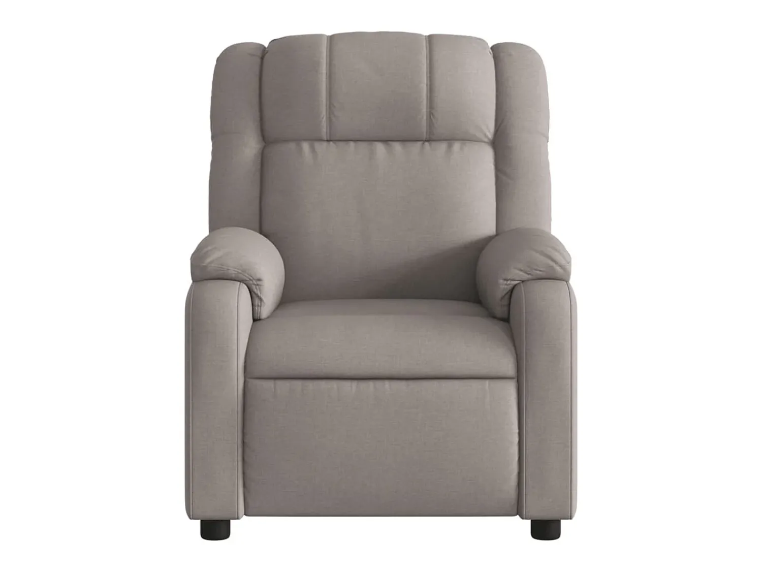 Poltrona* Poltrona elétrica reclinável tecido cinzento-acastanhado SHL134397 Taupe