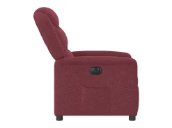 Poltrona| Poltrona elétrica reclinável tecido tinto SHL453385 Vermelho