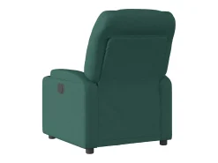 Poltrona| Poltrona elétrica reclinável tecido verde-escuro SHL507041 Verde pinho