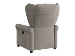 Poltrona| Poltrona elétrica reclinável tecido cinzento-acastanhado SHL598345 Taupe
