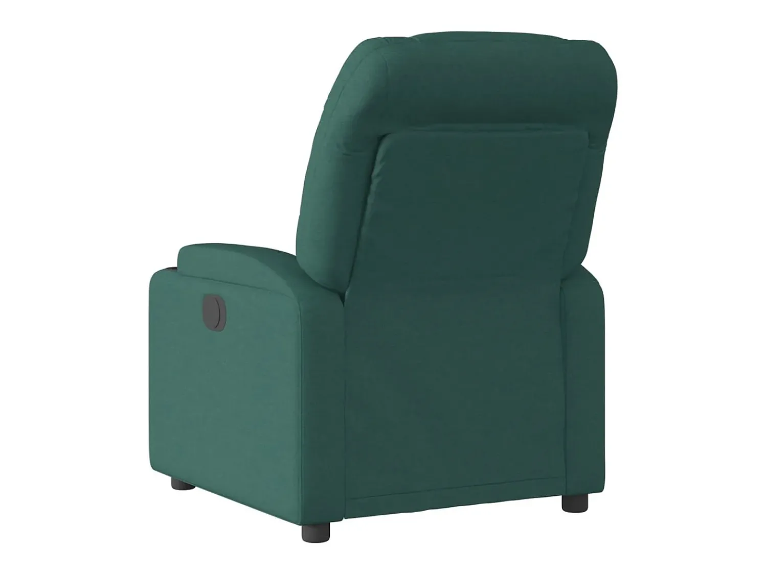 Poltrona*vidaxl Poltrona elétrica reclinável tecido -escuro Verde