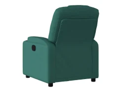 Poltrona| Poltrona elétrica reclinável tecido verde-escuro SHL44118 Verde pinho