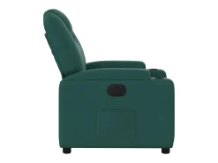 Poltrona| Poltrona elétrica reclinável tecido verde-escuro SHL44118 Verde pinho