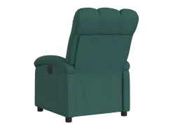 Poltrona* Poltrona elétrica reclinável tecido verde-escuro SHL384154 Verde pinho