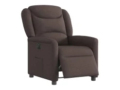 Poltrona| Poltrona elétrica reclinável tecido -escuro SHL516498 Castanho
