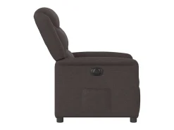 Poltrona| Poltrona elétrica reclinável tecido -escuro SHL516498 Castanho