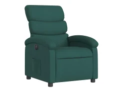 Poltrona* Poltrona elétrica reclinável tecido verde-escuro SHL420849 Verde pinho