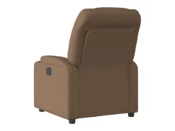 Poltrona| Poltrona elétrica reclinável tecido SHL505190 Castanho