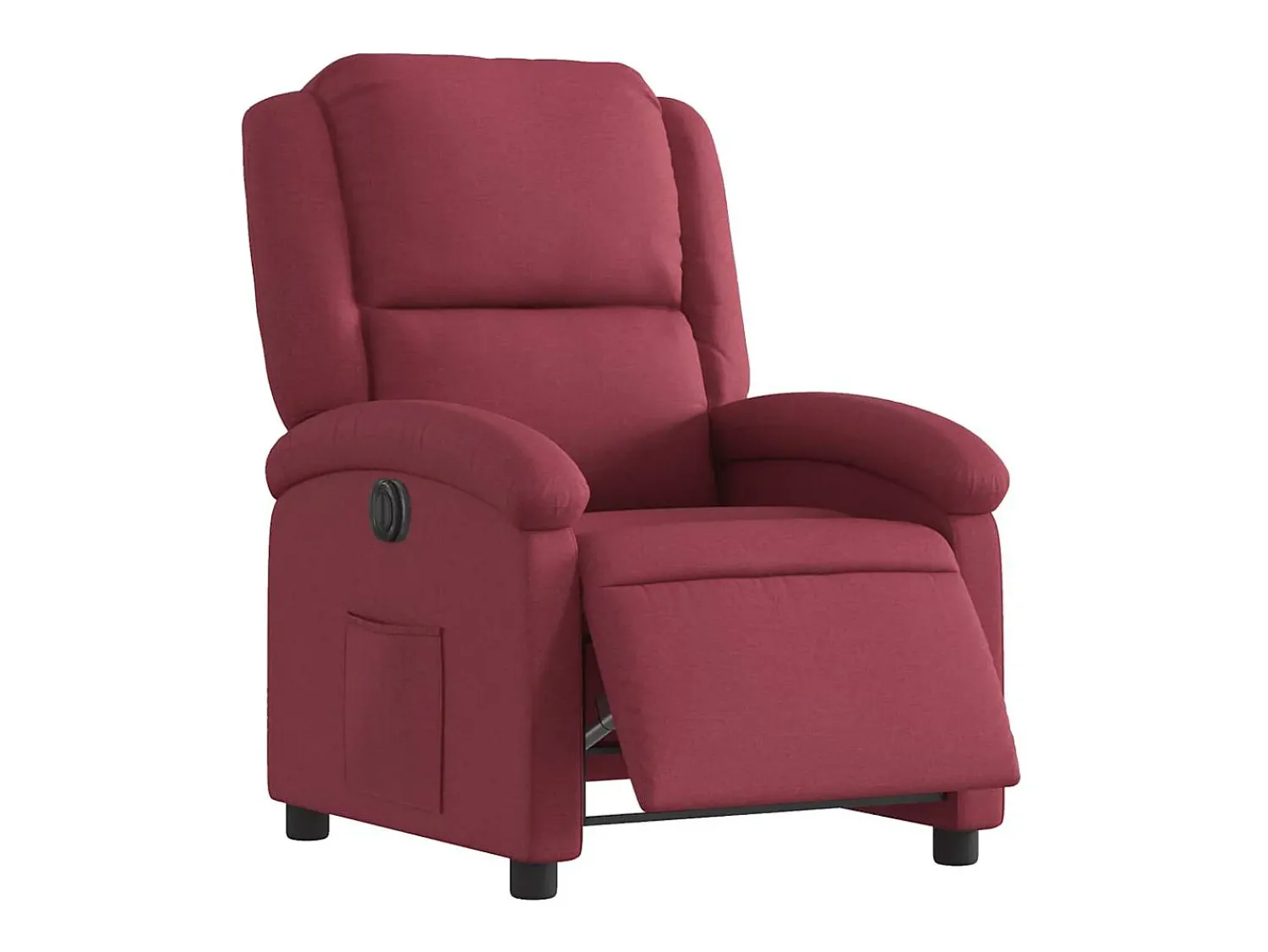 Poltrona| Poltrona elétrica reclinável tecido tinto SHL587077 Vermelho