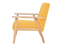 Poltrona* Poltrona em tecido PT168906 Amarelo
