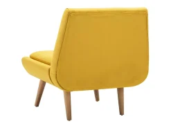 Sale vidaxl Poltrona em tecido Amarelo