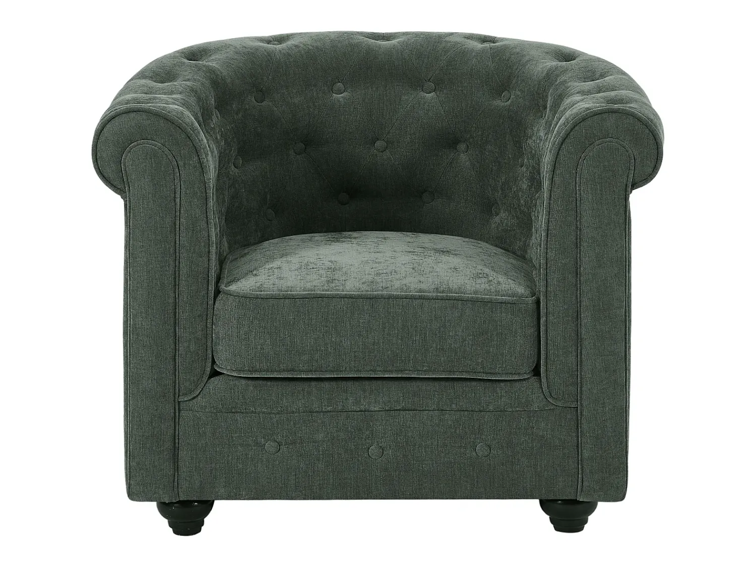 Vente-unique Poltrona em tecido cor forma mítica CHESTERFIELD^ Poltrona