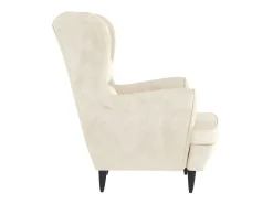 Sale Poltrona em veludo nata PT237089 Branco