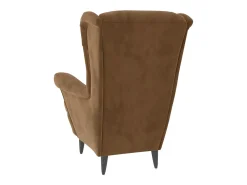 Poltrona* Poltrona em veludo PT247623 Castanho