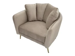 Poltrona* POLTRONA KIEV CINZA 88X77X74 CM Cinzento