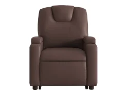 Best Poltrona massagens reclinável elevatória couro artif. SHL792600 Castanho