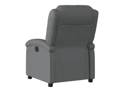 Poltrona* Poltrona massagens reclinável elétrica couro artif. SHL361313 Cinzento