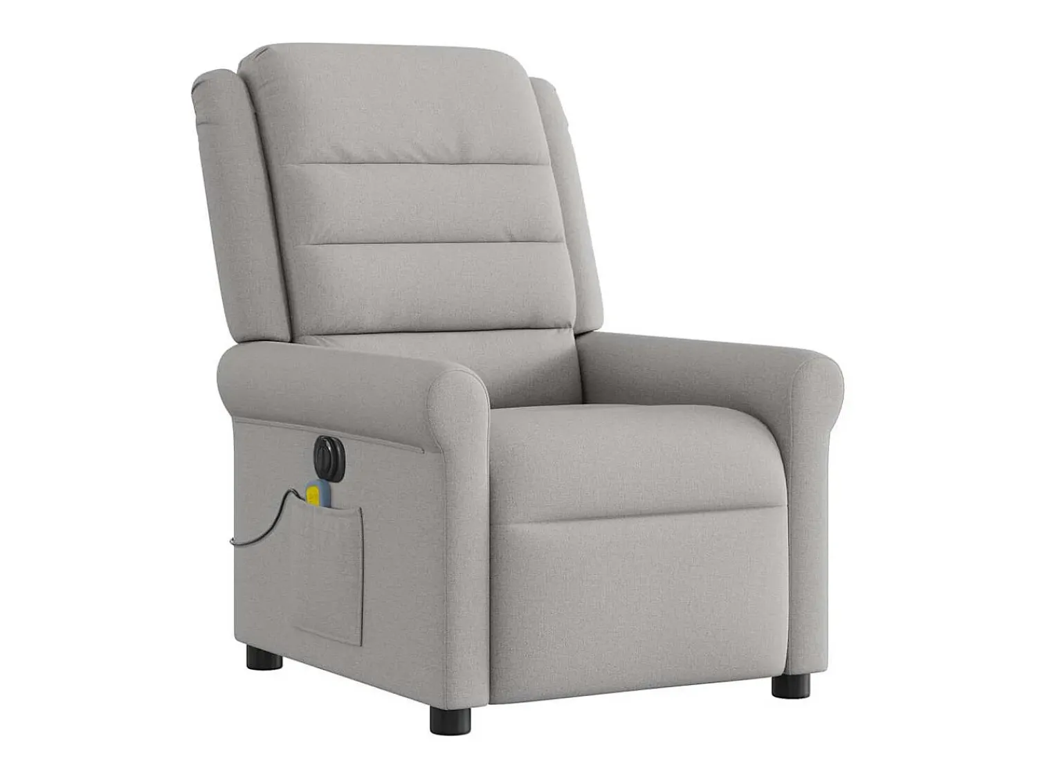Poltrona| Poltrona massagens reclinável elétrica tecido -nublado SHL462167 Cinzento