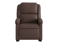 Poltrona massagens reclinável elevatória couro artif. SHL347874^ Poltrona