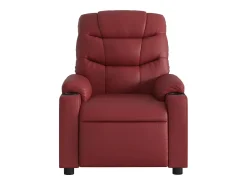 Poltrona massagens reclinável couro artificial tinto SHL909043^ Poltrona