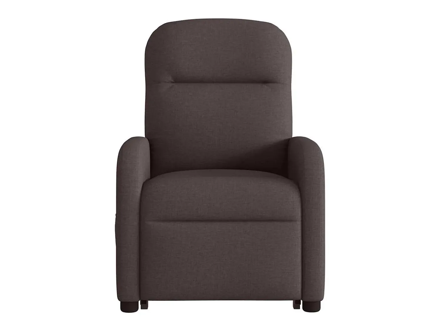 Poltrona| Poltrona massagens reclinável elevatória tecido -escuro SHL564340 Castanho