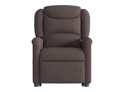 Poltrona* Poltrona massagens reclinável elevatória tecido -escuro SHL424720 Castanho