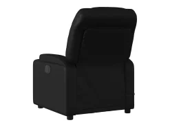 Poltrona| Poltrona massagens reclinável elétrica couro artificial SHL601200 Preto