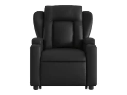 Poltrona* Poltrona massagens reclinável elevatória couro artificial SHL778472 Preto