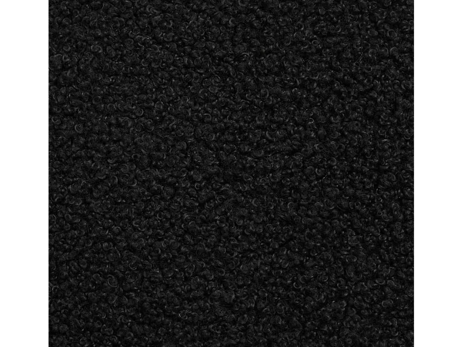 Poltrona*vidaxl poltrona 62 x 67 x 95,5 cm Tecido Sherpa Preto