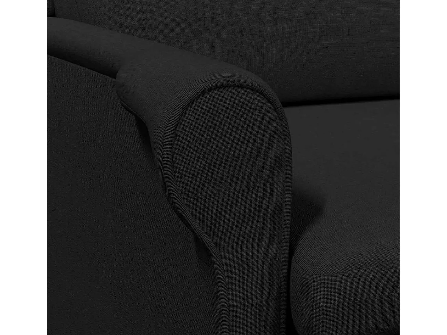 Poltrona* poltrona 76x94x102 cm tecido SHL668391 Preto