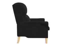 Poltrona* poltrona 76x94x102 cm Veludo SHL735745 Preto