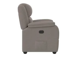 Poltrona* Poltrona Reclinável | Poltrona Confortável Relax tecido cinzento-acastanhado SHL296488 Taupe