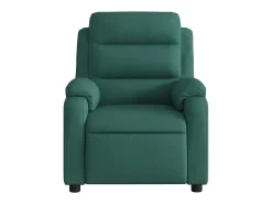 Poltrona Reclinável | Poltrona Confortável Relax tecido verde-escuro SHL212955 Verde pinho