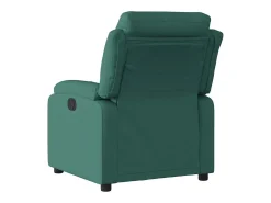 Poltrona Reclinável | Poltrona Confortável Relax tecido verde-escuro SHL212955 Verde pinho