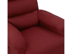 Poltrona* Poltrona Reclinável | Poltrona Confortável Relax tecido tinto SHL505000 Vermelho