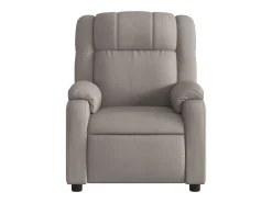 Poltrona* Poltrona Reclinável | Poltrona Confortável Relax tecido cinzento-acastanhado SHL378812 Taupe