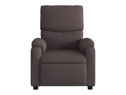 Poltrona| Poltrona Reclinável | Poltrona Confortável Relax tecido -escuro SHL666190 Castanho