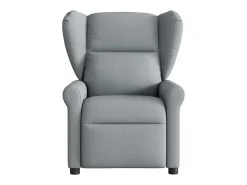 Poltrona Reclinável | Poltrona Confortável Relax tecido -claro SHL681687^ Poltrona