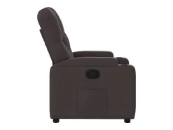Online Poltrona Reclinável | Poltrona Confortável Relax tecido -escuro SHL837011 Castanho