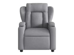 Poltrona Reclinável | Poltrona Confortável Relax tecido -claro SHL593014^ Poltrona