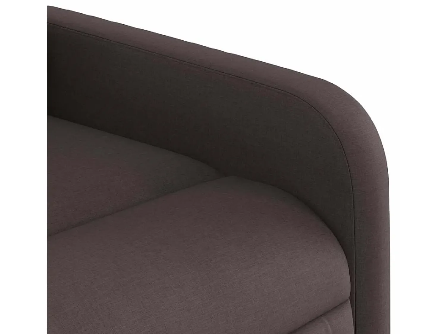 Poltrona* Poltrona Reclinável | Poltrona Confortável Relax tecido -escuro SHL230970 Castanho